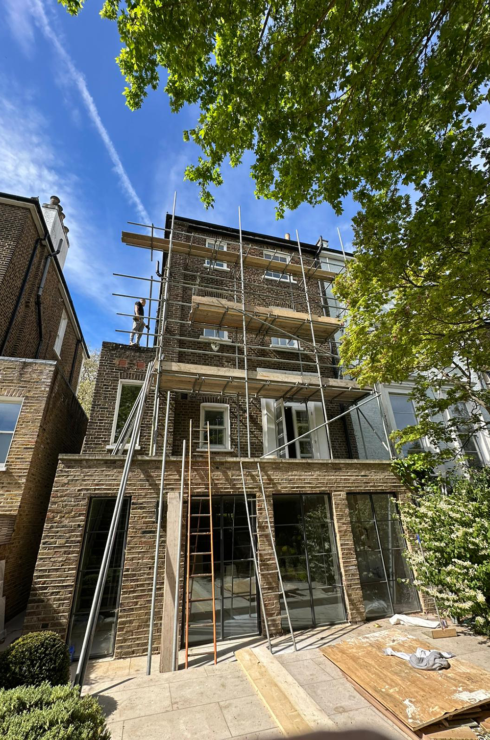 House Under Construction