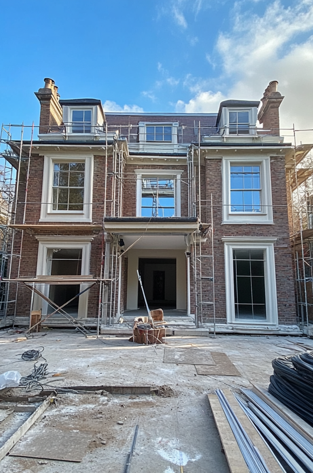 House Under Construction